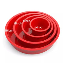 Molde Redondo de Silicona para Tortas