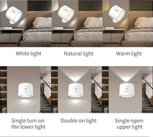 Aplique LED magnético rotativo