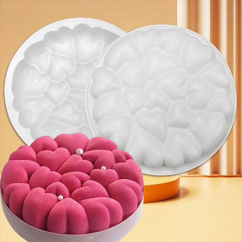 Molde de Silicona Geométrico para Mousse y Chocolate