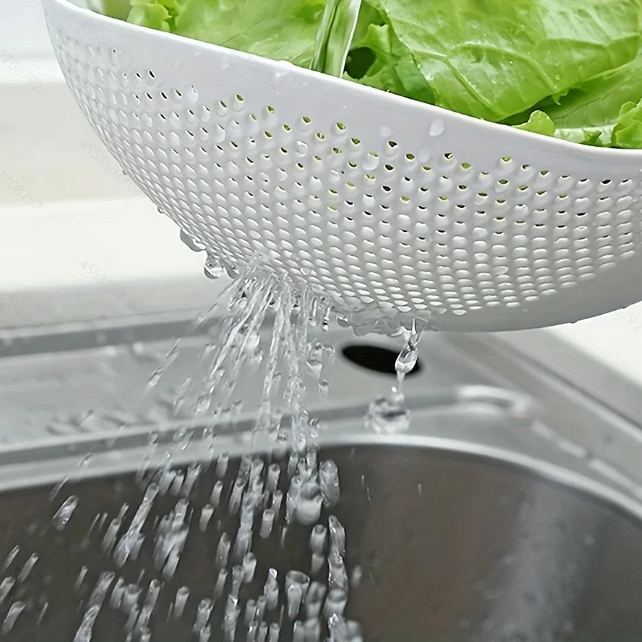 Colador Escurridor Multifunción para Arroz, Frutas y Verduras