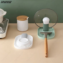 Soporte Plegable para Tapa de Olla y Utensilios
