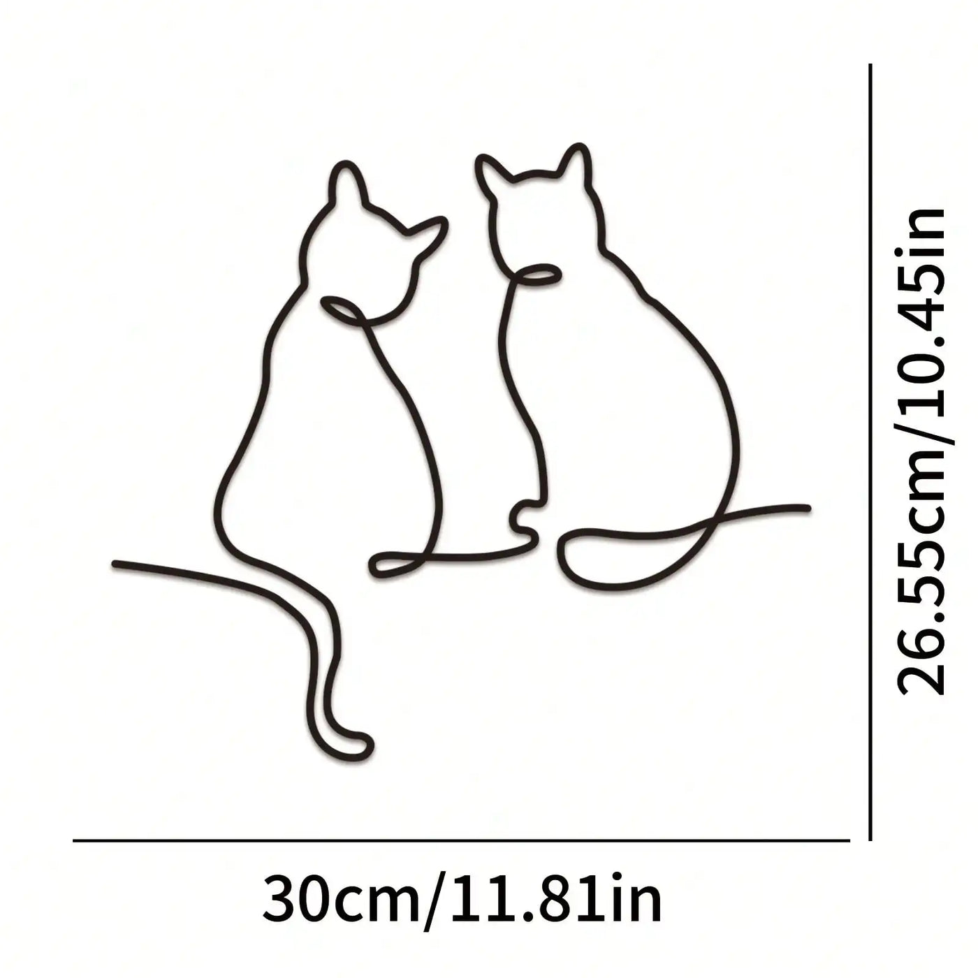 Metal Crafts Selling Bedroom Living Room Ornaments Cat Decorations, Crafts Ornaments Home Decoration metal wall hanging