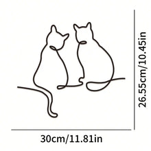 Metal Crafts Selling Bedroom Living Room Ornaments Cat Decorations, Crafts Ornaments Home Decoration metal wall hanging