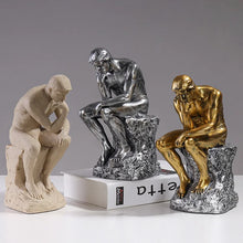 Escultura pensador europeo de resina - BL526