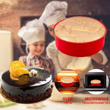 Molde Redondo de Silicona para Tortas