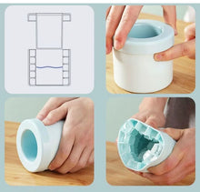 Molde Redondo de Silicona para Hielo