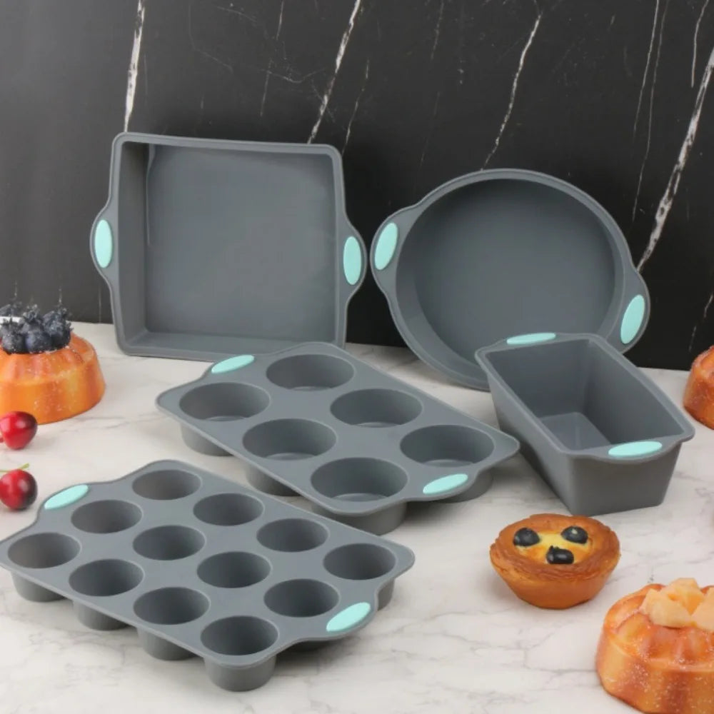 Molde de Silicona para Budín, Pan o Muffin