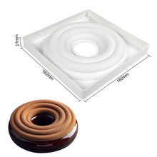 Molde de Silicona Geométrico para Mousse y Chocolate