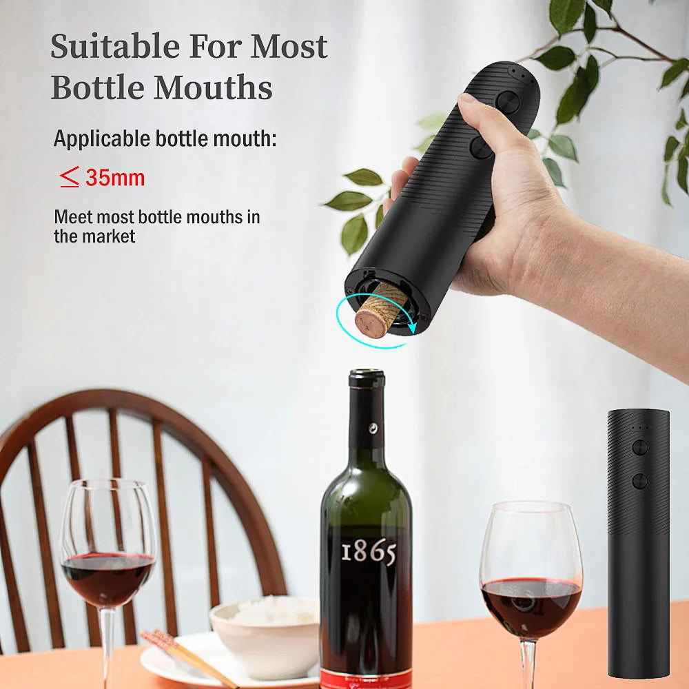 Abridor eléctrico de vino premium