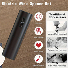 Abridor eléctrico de vino premium