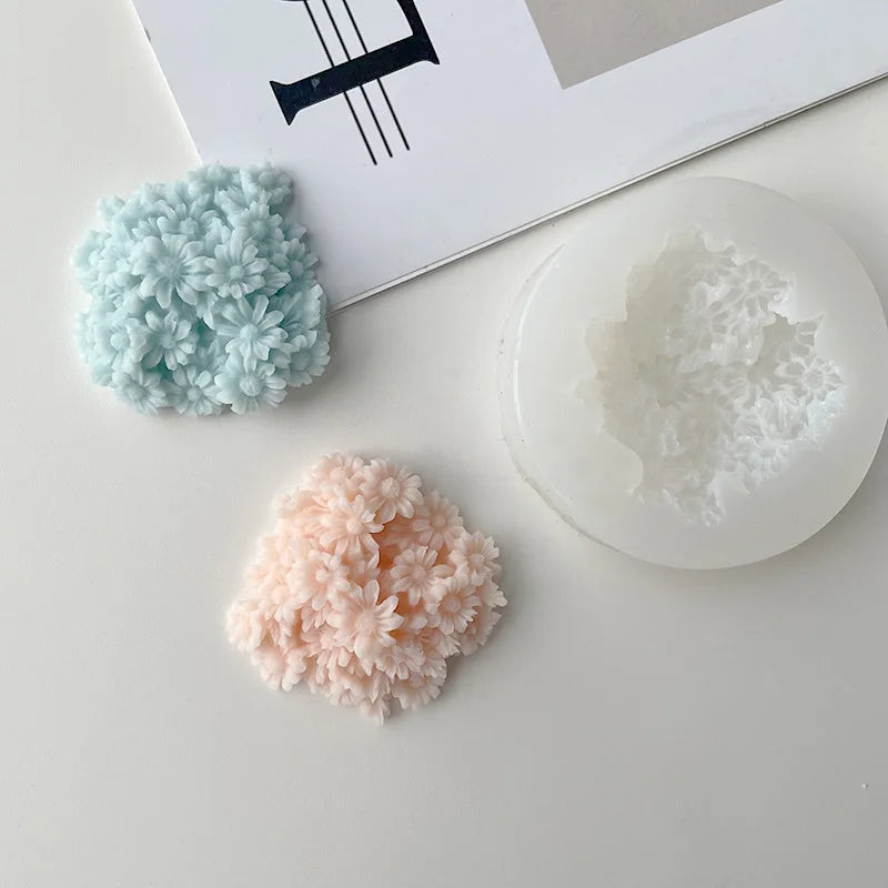 Molde de Silicona 3D para Velas y Jabones