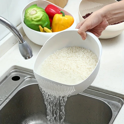 Colador escurridor multifunción para arroz, frutas y verduras