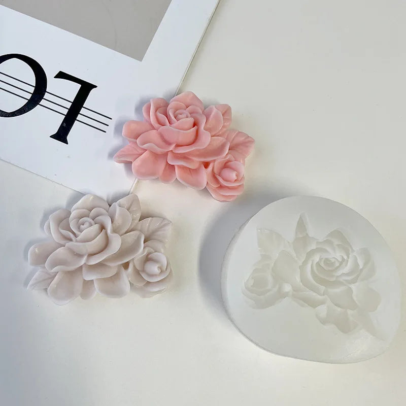 Molde de Silicona 3D para Velas y Jabones