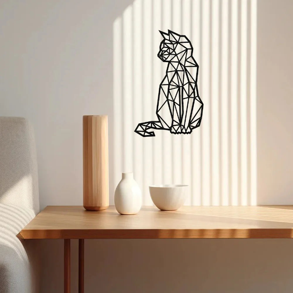 Metal Crafts Selling Bedroom Living Room Ornaments Cat Decorations, Crafts Ornaments Home Decoration metal wall hanging