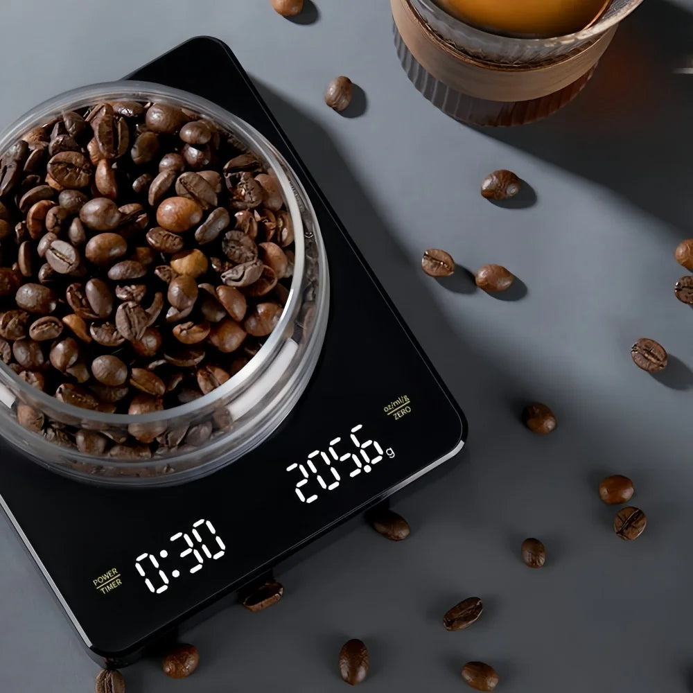 Balanza Digital Barista para Café con Timer