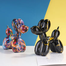 Escultura Balloon Dog de resina estilo nórdico - BS968