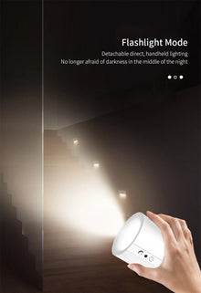 Aplique LED magnético rotativo