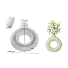 Molde de Silicona para Florero o Maceta de Resina
