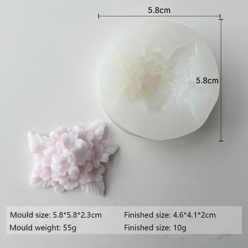 Molde de Silicona 3D para Velas y Jabones
