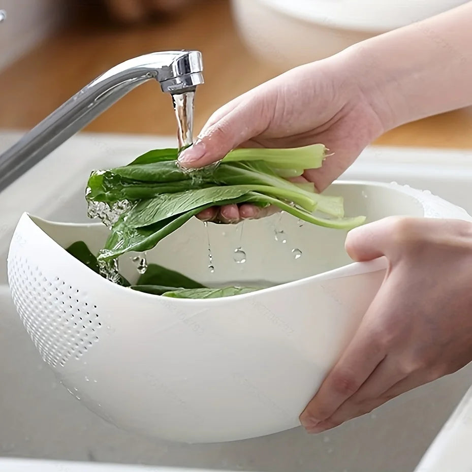Colador Escurridor Multifunción para Arroz, Frutas y Verduras