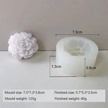 Molde de Silicona 3D para Velas y Jabones