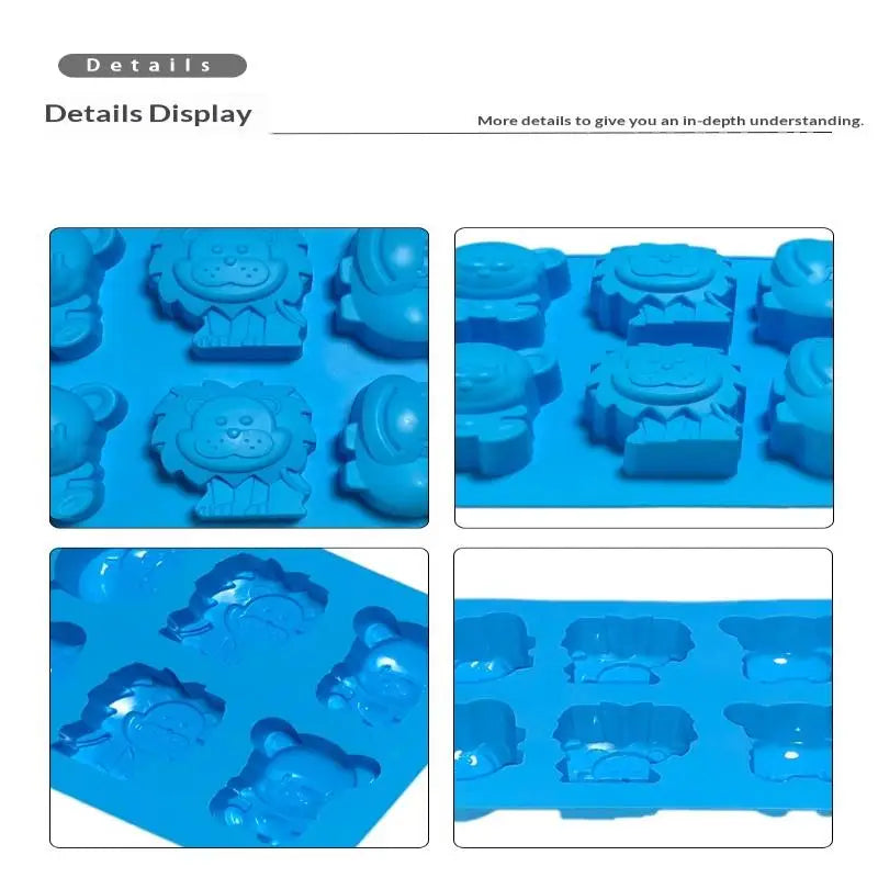 Molde de Silicona Infantil para Gelatina y Postres