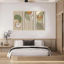 Set de 3 paneles boho de madera calada - MULTI 22x43cm