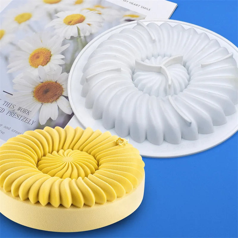 Molde de Silicona Geométrico para Mousse y Chocolate