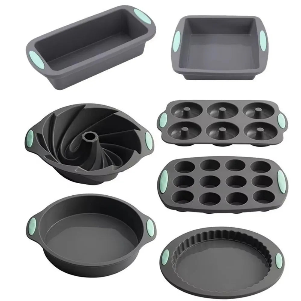 Molde de Silicona para Budín, Pan o Muffin