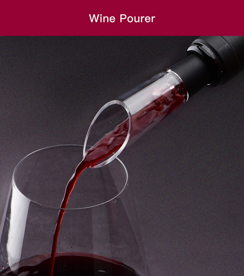 Abridor eléctrico de vino premium
