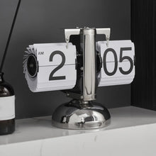 Reloj flip retro de mesa
