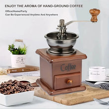 Molinillo Manual de Café Estilo Clásico Italiano