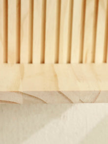 Repisa arco de madera estilo boho para pared