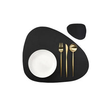 Set de Individuales y Posavasos Impermeables PU