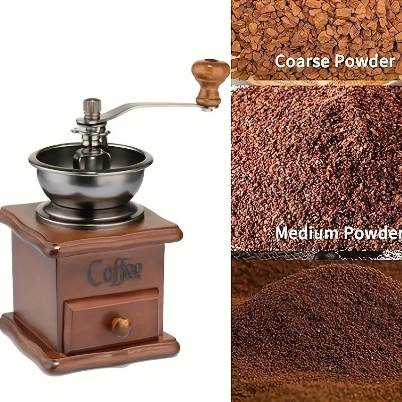Molinillo Manual de Café Estilo Clásico Italiano