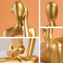 Set de 3 figuras artísticas para escritorio