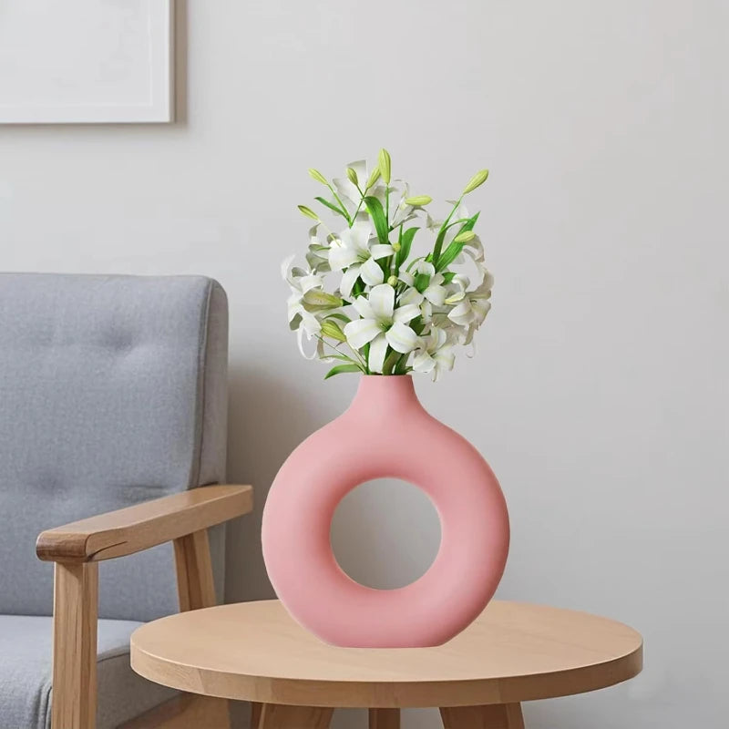 Molde de Silicona para Florero o Maceta de Resina