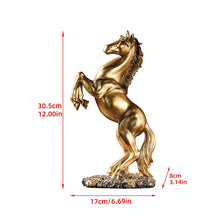 Escultura caballo de la victoria en resina