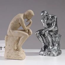 Escultura pensador europeo de resina - BL525
