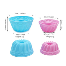 Set de 12 Moldes de Silicona para Muffins
